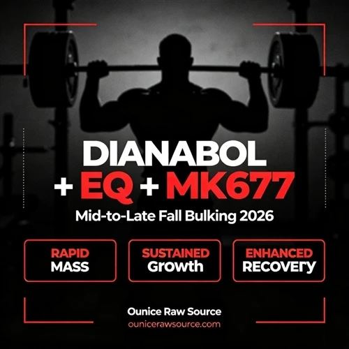 Mid-til-Sent efterår Bulking Justering: Dianabol + EQ + MK677 Advanced Stack